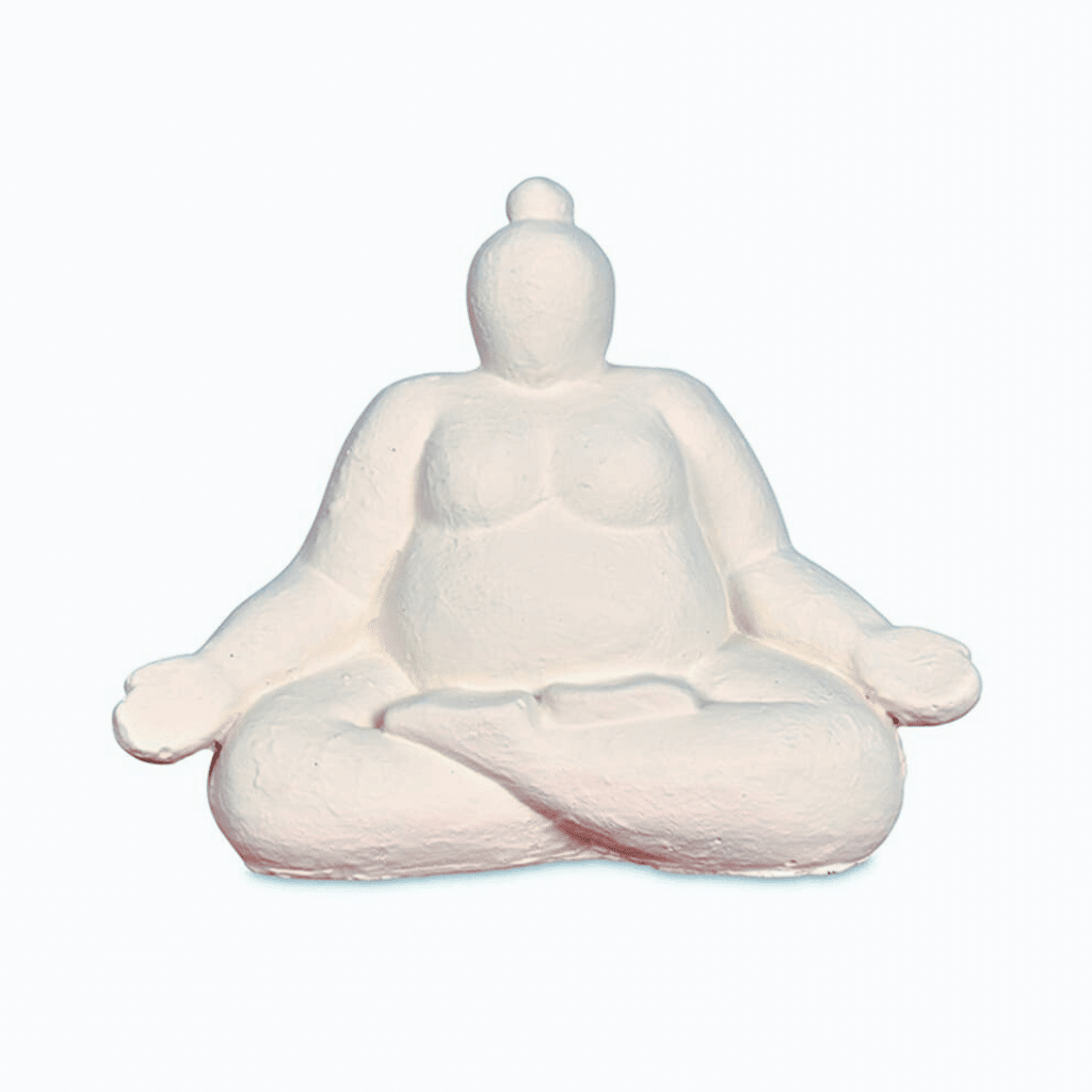 statue meditation ecru 1