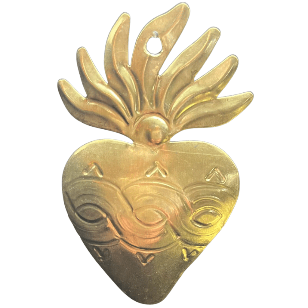 Ex voto coeur c leste maison polette
