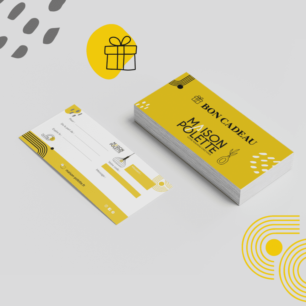 bon cadeau maison polette