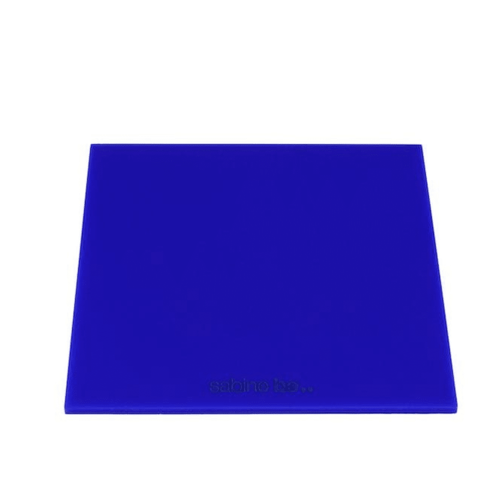 dessous plat carre bleu 1
