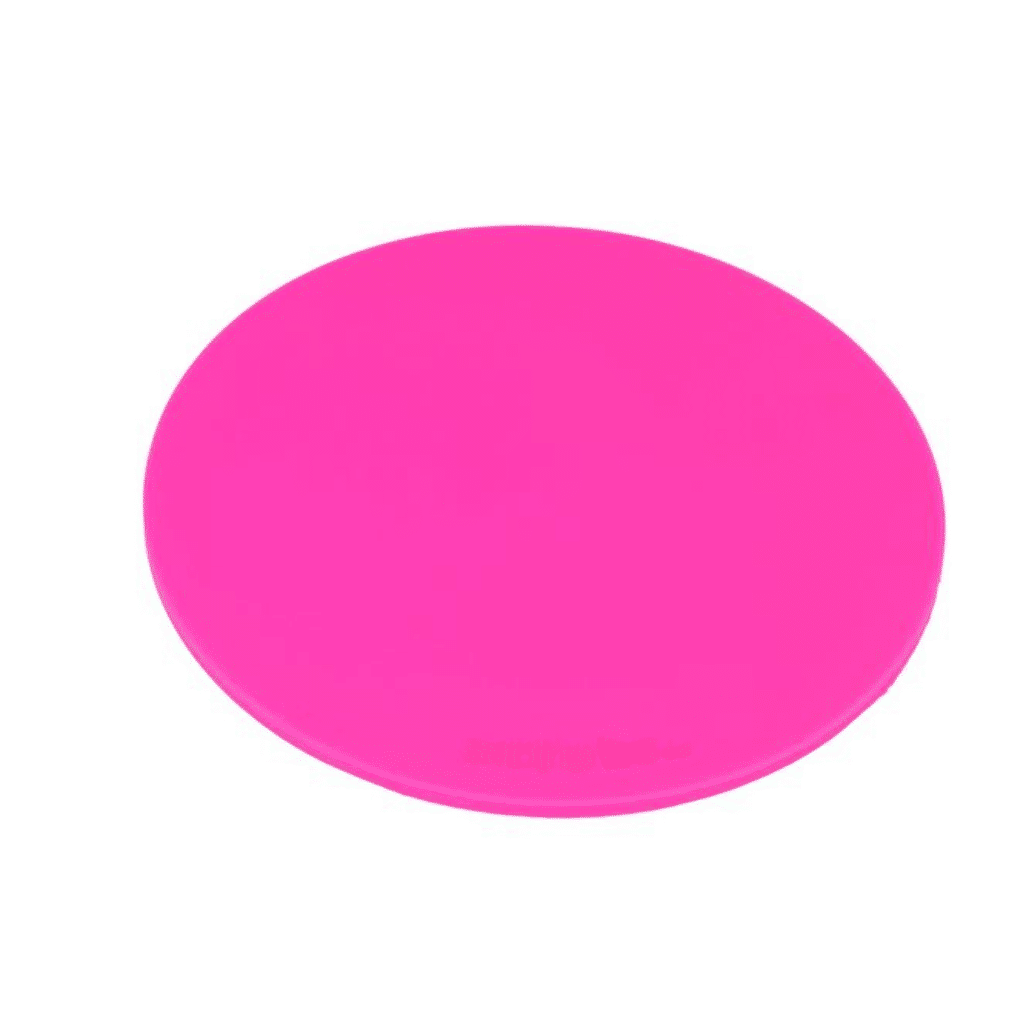 dessous plat rond rose 1