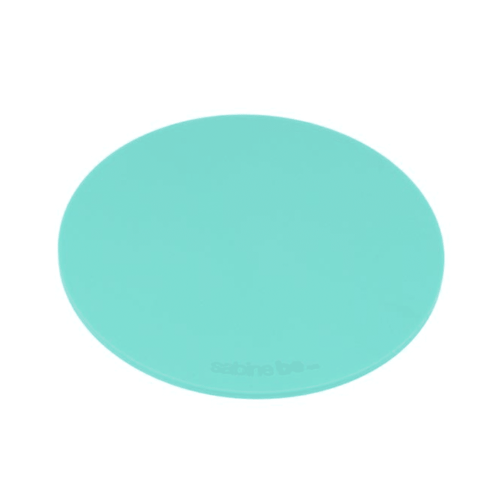dessous plat rond turquoise 1