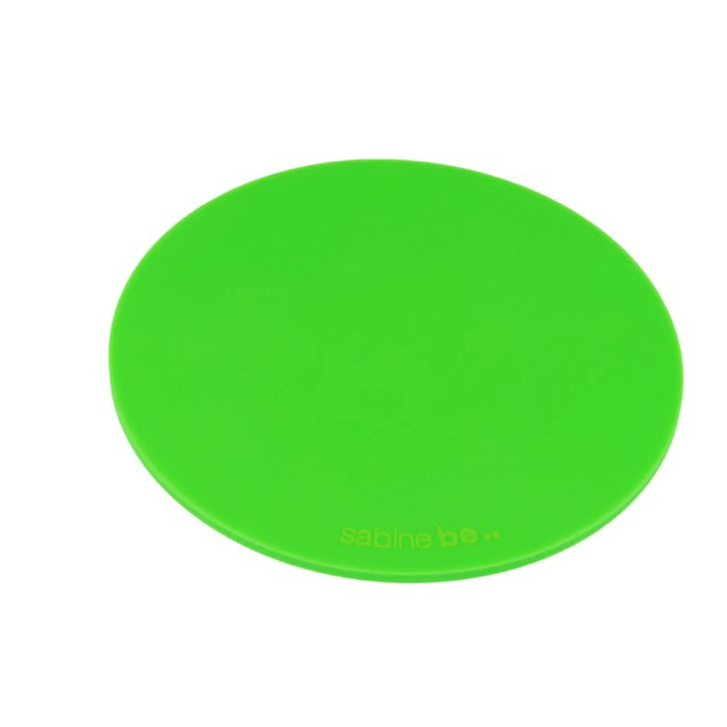 dessous plat rond vert 1