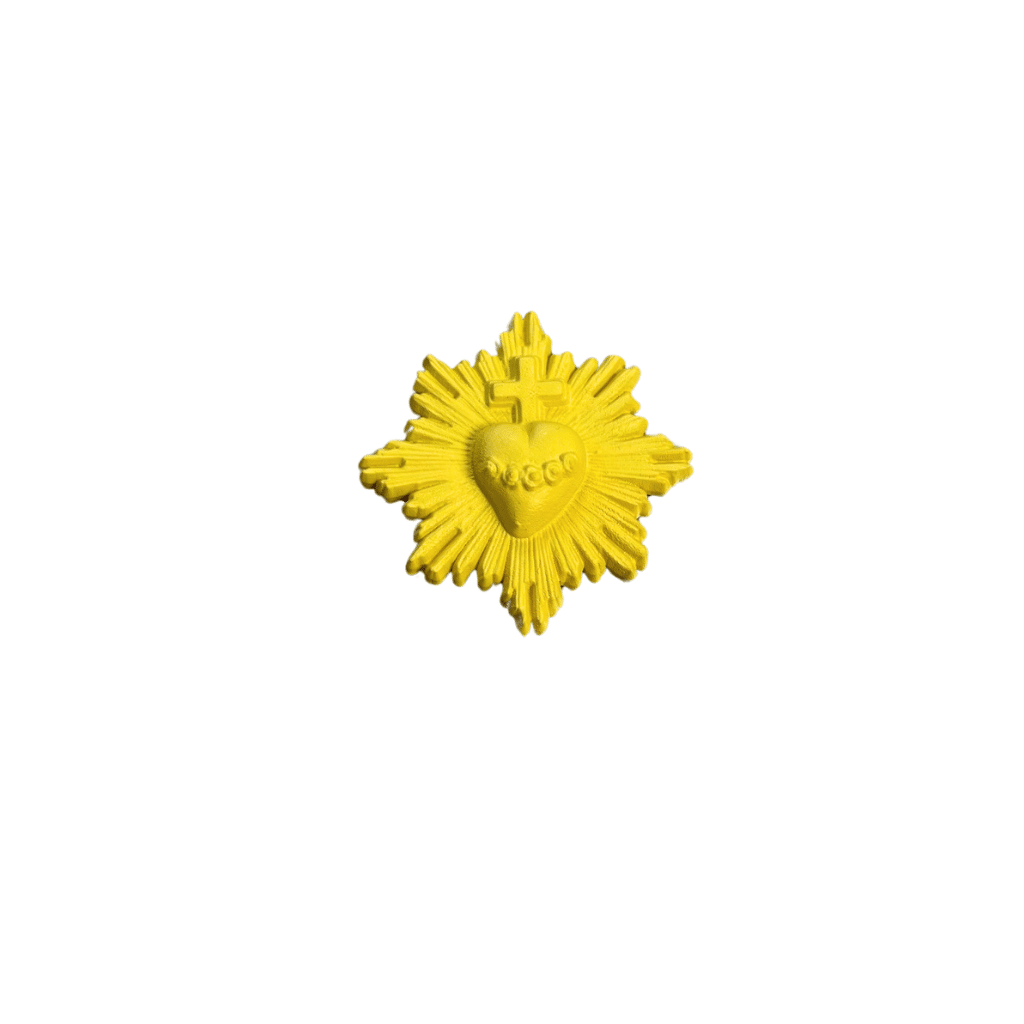 broches jaune 1