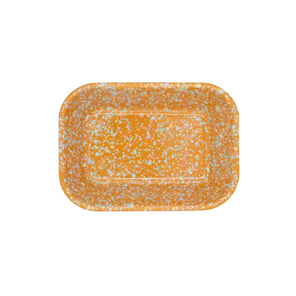plat rectangle small Émaillé "maison polette"
