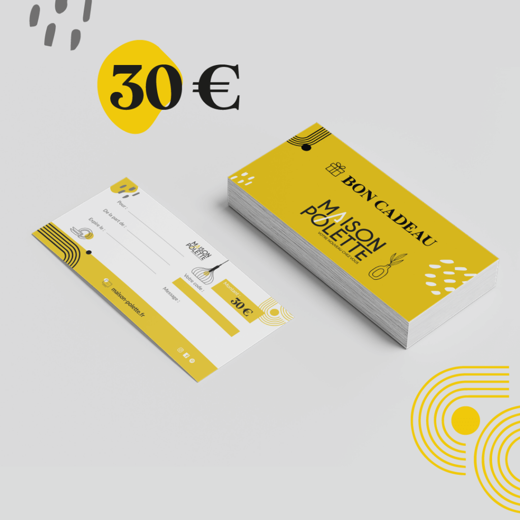 bon cadeau maison polette 30