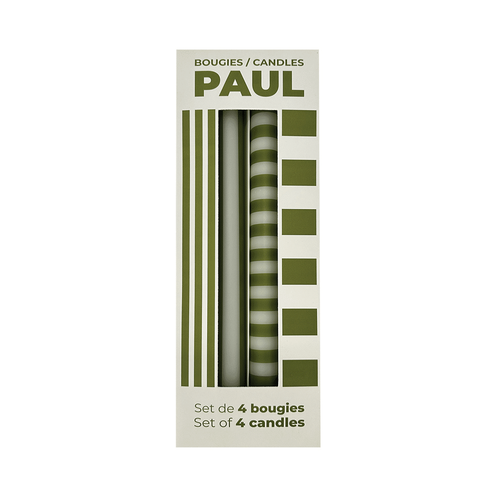 bougie paul vert 1