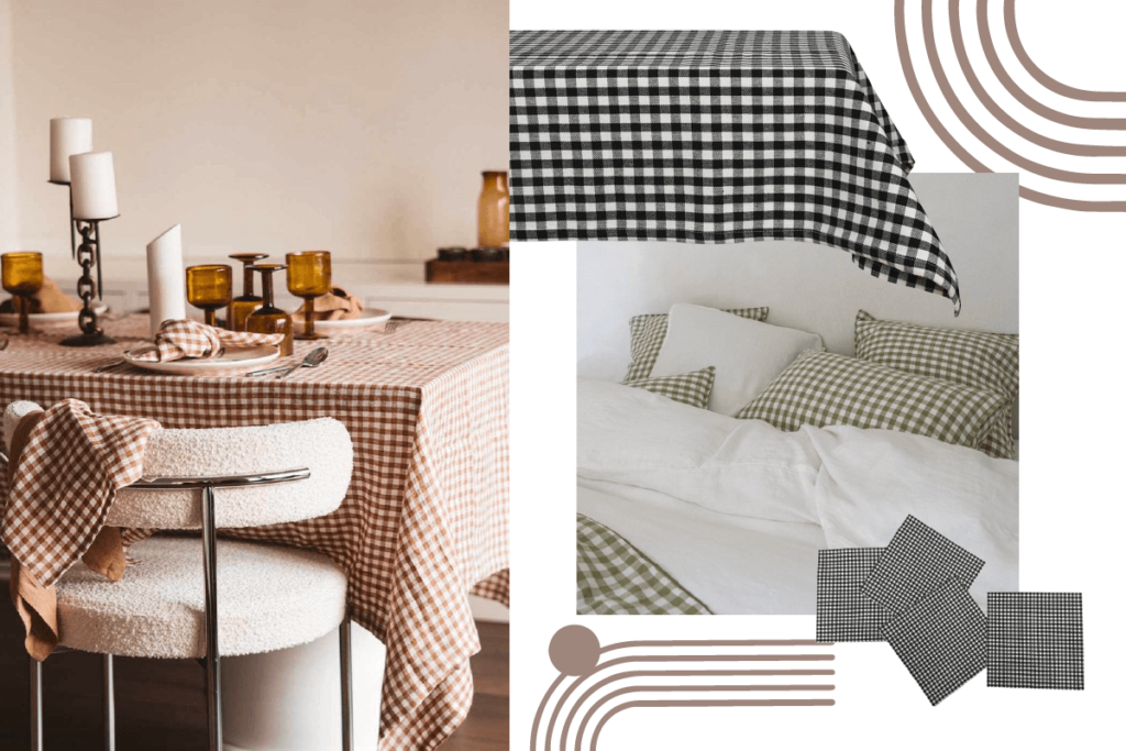motif vichy maison polette