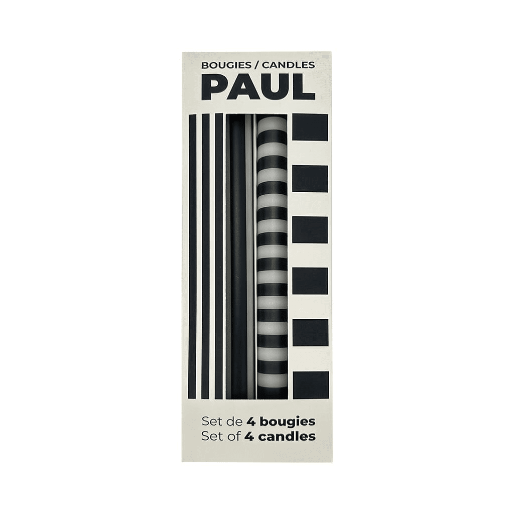 bougie paul noir 1