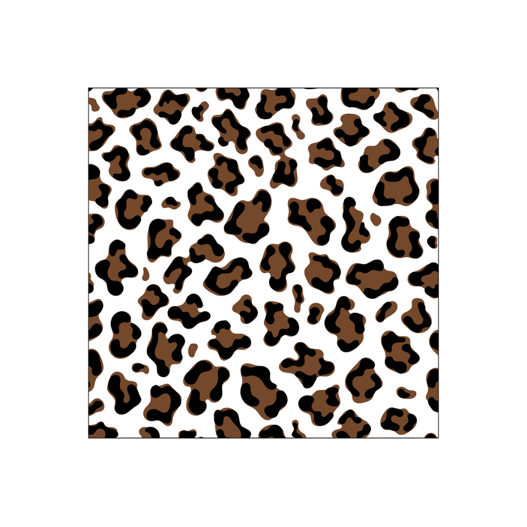 serviette papier léopard 1