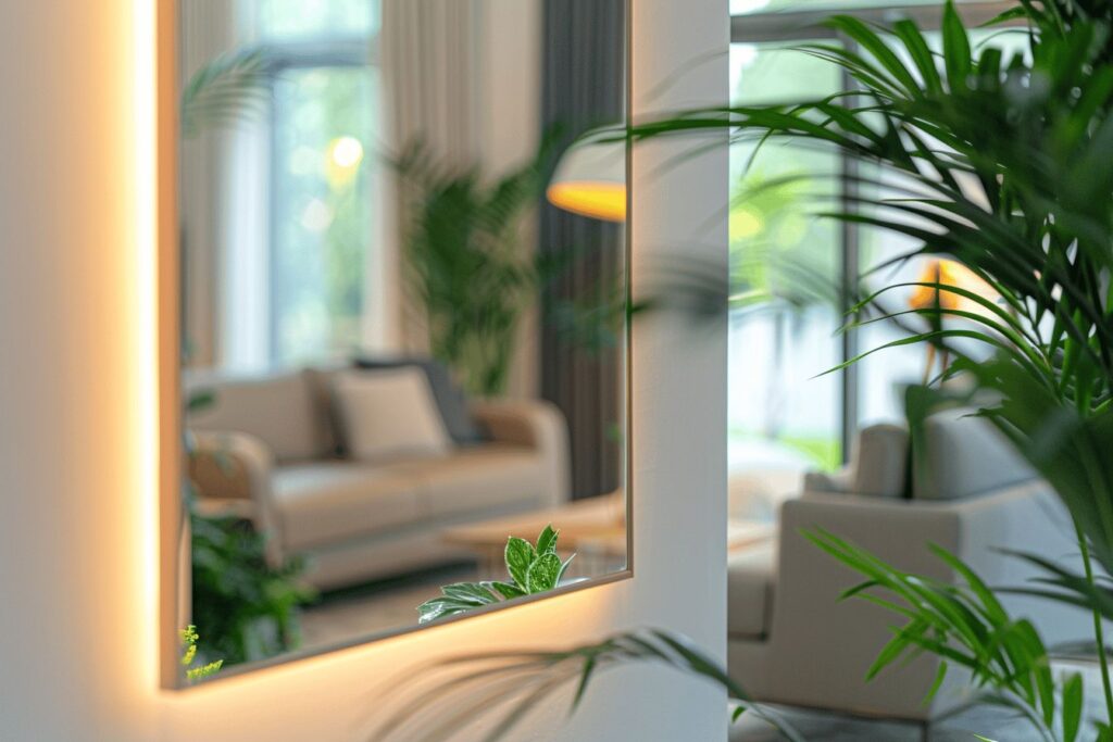 Miroirs décoratifs : agrandir et illuminer vos pièces avec style