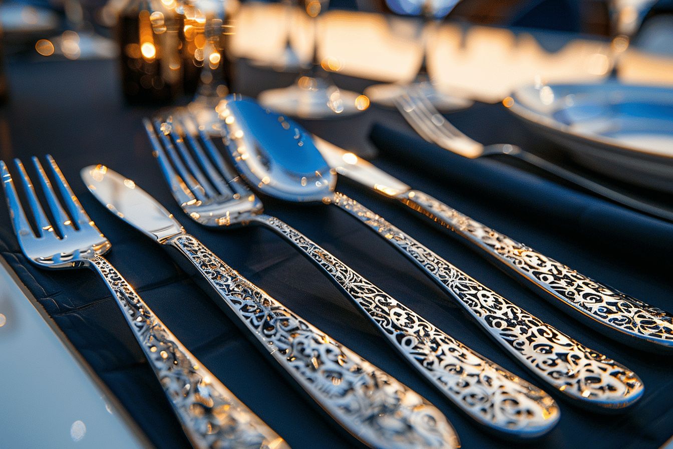 Sublimez votre table grâce à des couverts élégants et décoratifs