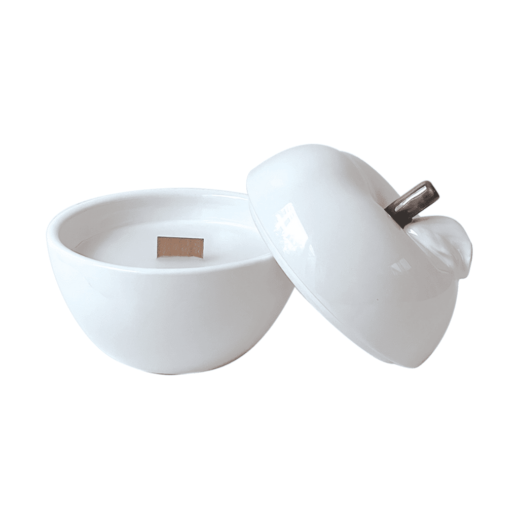 bougie pom' blanc 2