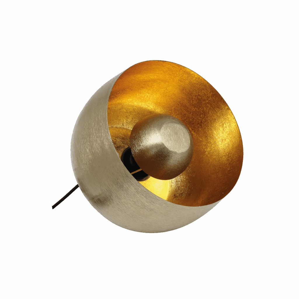 lampe sol doré 1