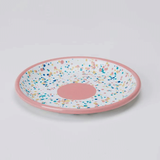 assiette a dessert wonder wheel rose