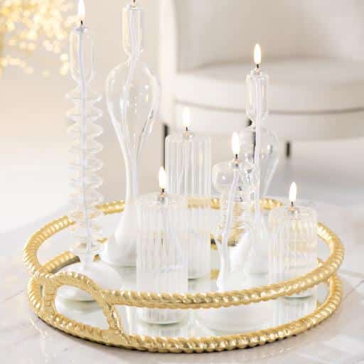 bougeoir en verre led antoinette mm 2