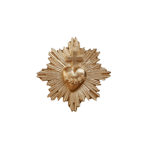 broche pins ex voto dore j ai vu la vierge