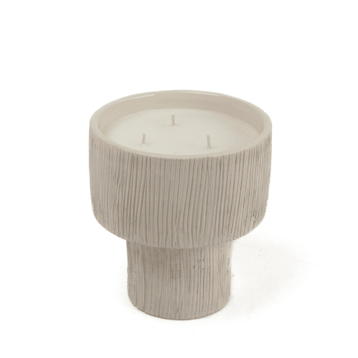 cote bougie coupe striee fleur d oranger larg