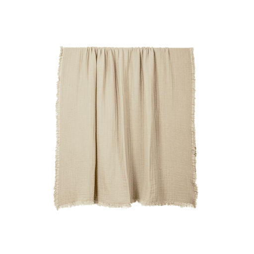 plaid couvre lit vanly naturel haomy