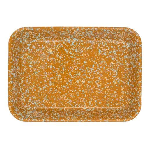 plat rectangle large emaille maison polette