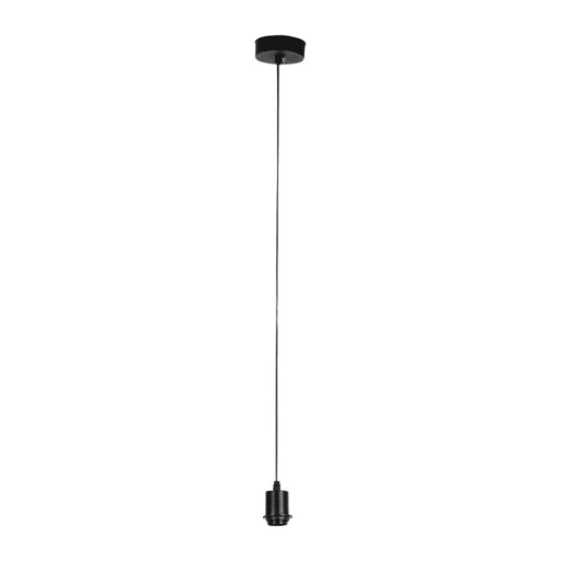suspension douille noire