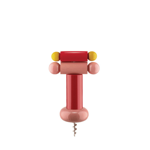 tir bouchon ettore sottsass rose alessi