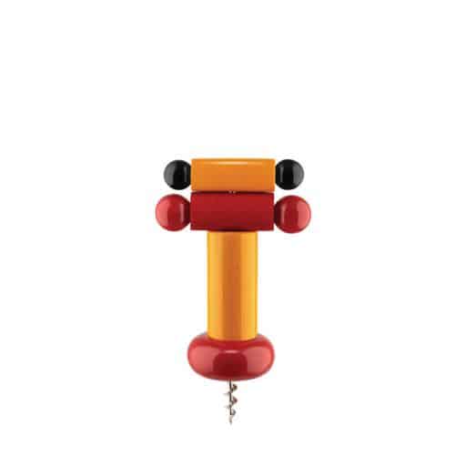 tir bouchon ettore sottsass rouge alessi