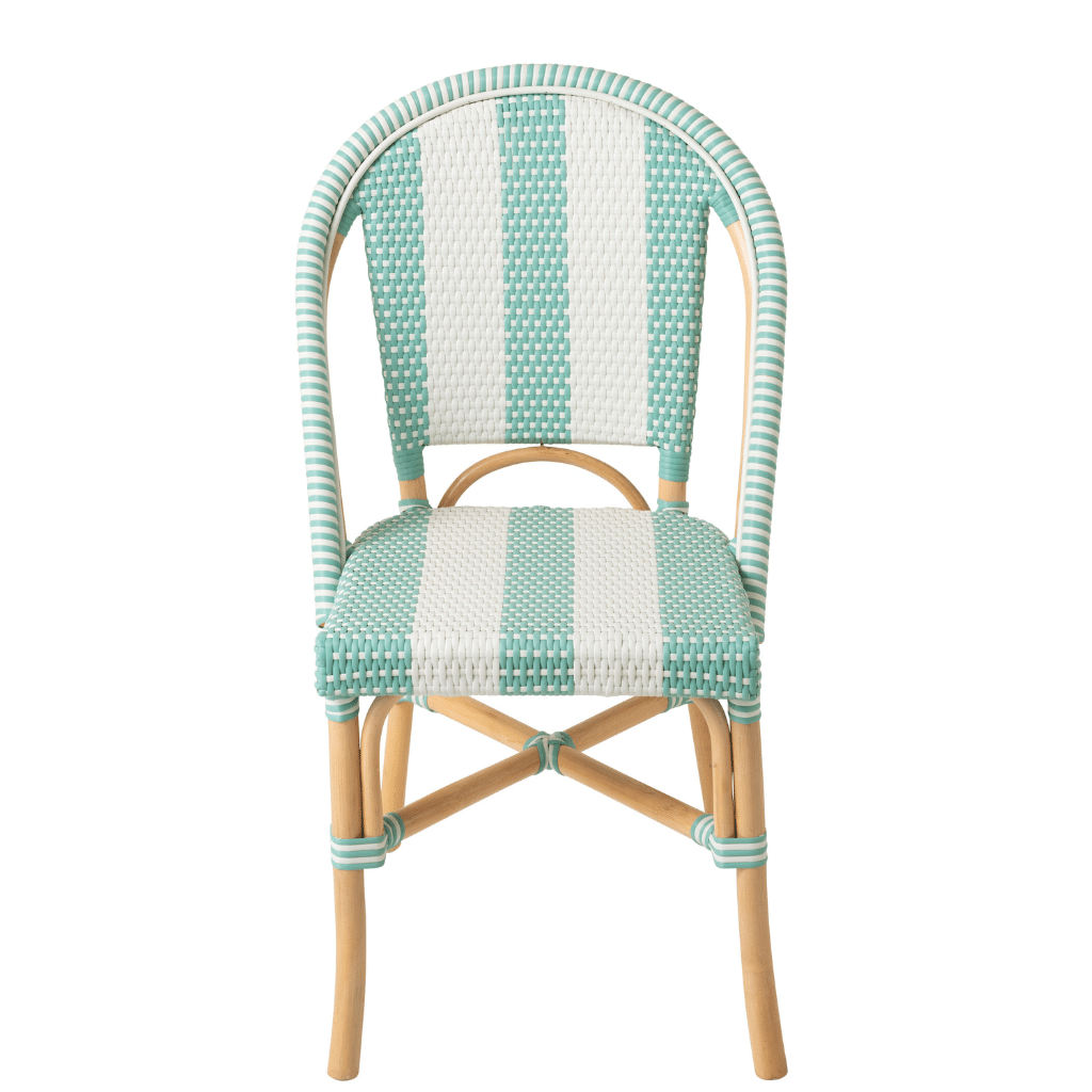 chaise bistrot tressee