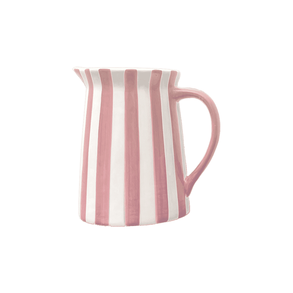 pichet mm rayure rose