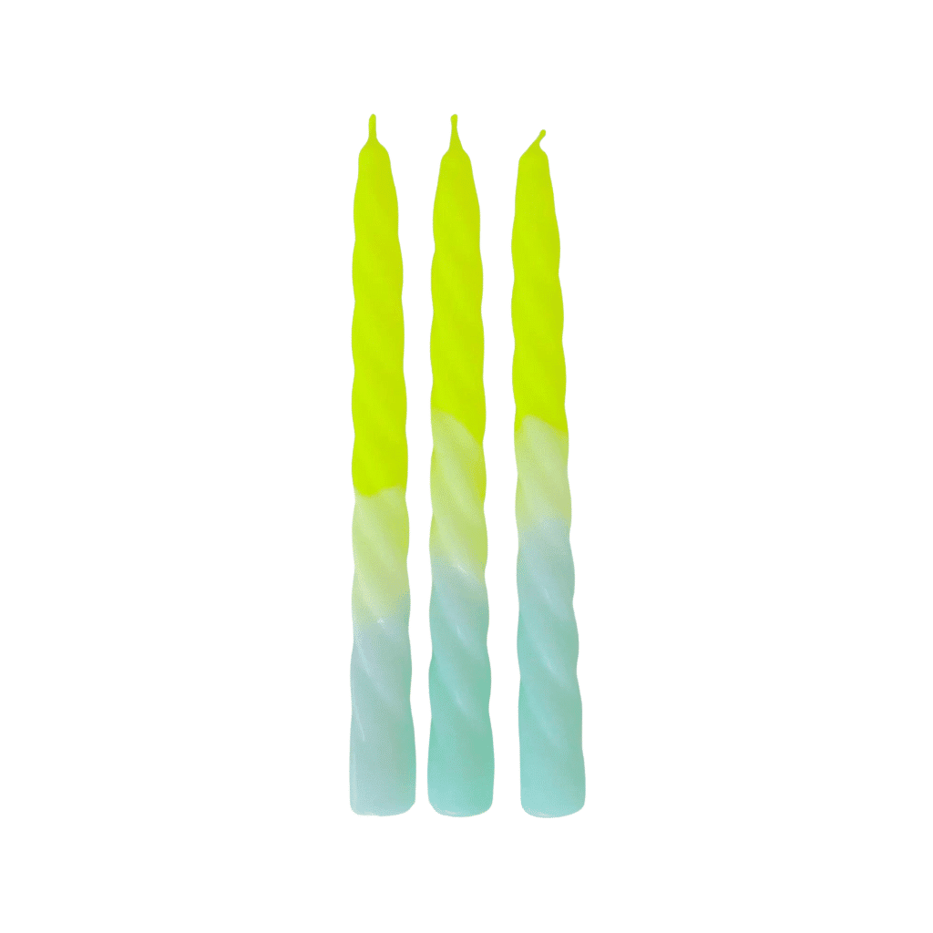 bougies banana twist pink stories
