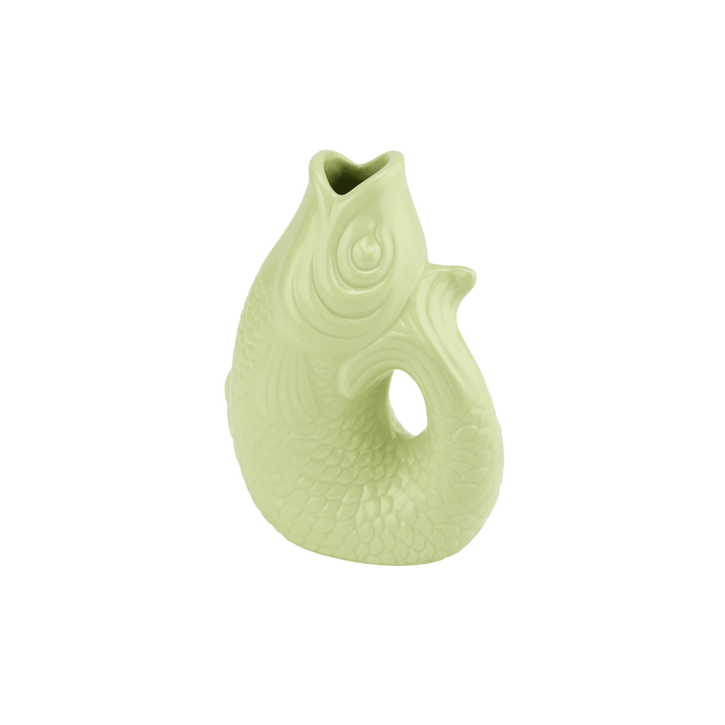 vase poisson petit modele vert celadon