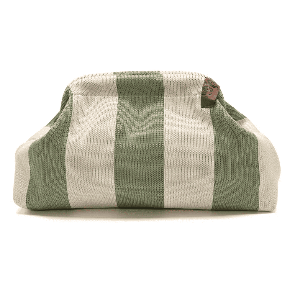 trousse rayure kaki l83