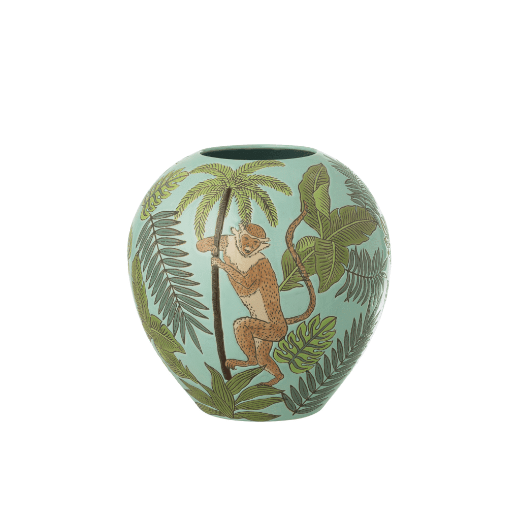 vase monkey rond