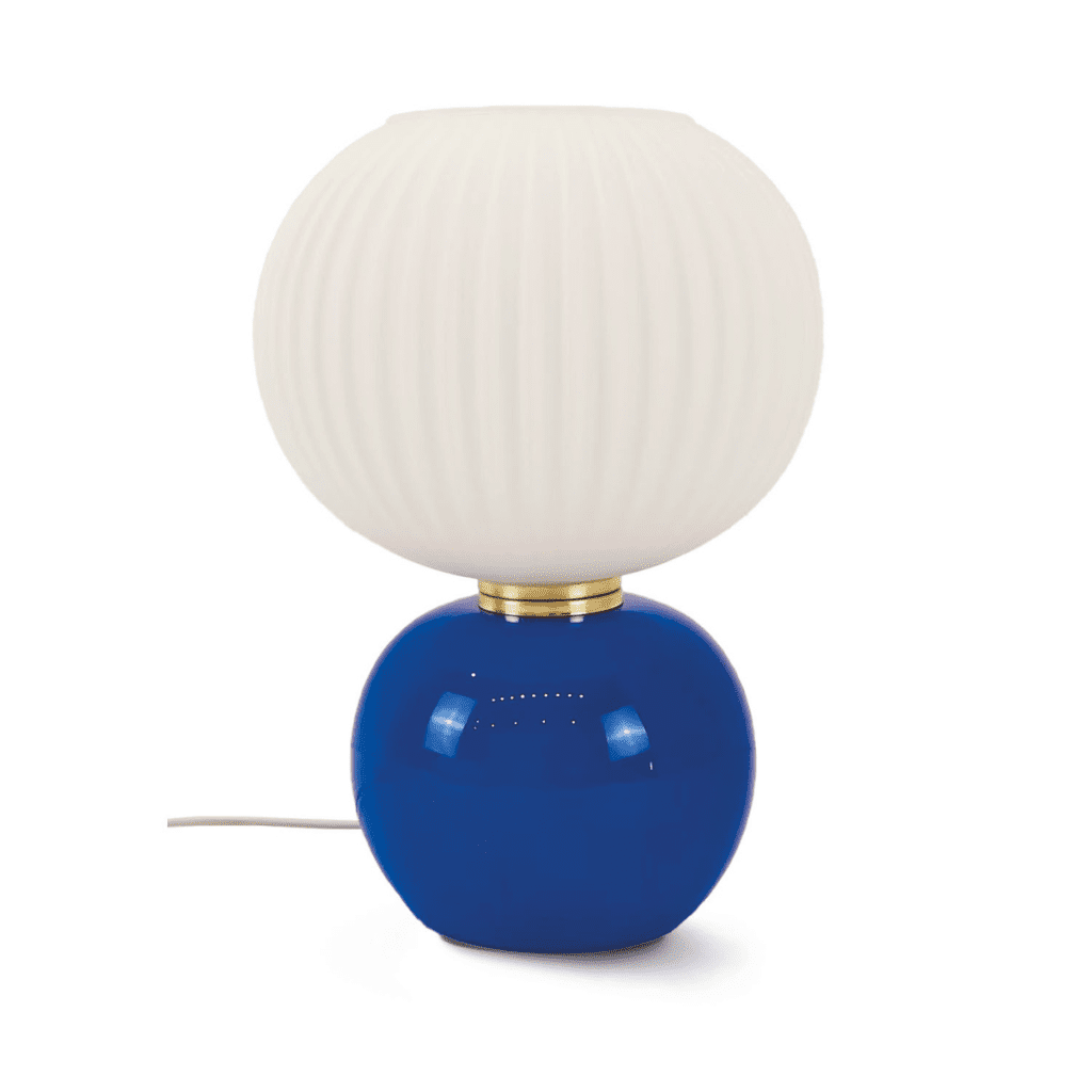 lampe adonis bleu opjet