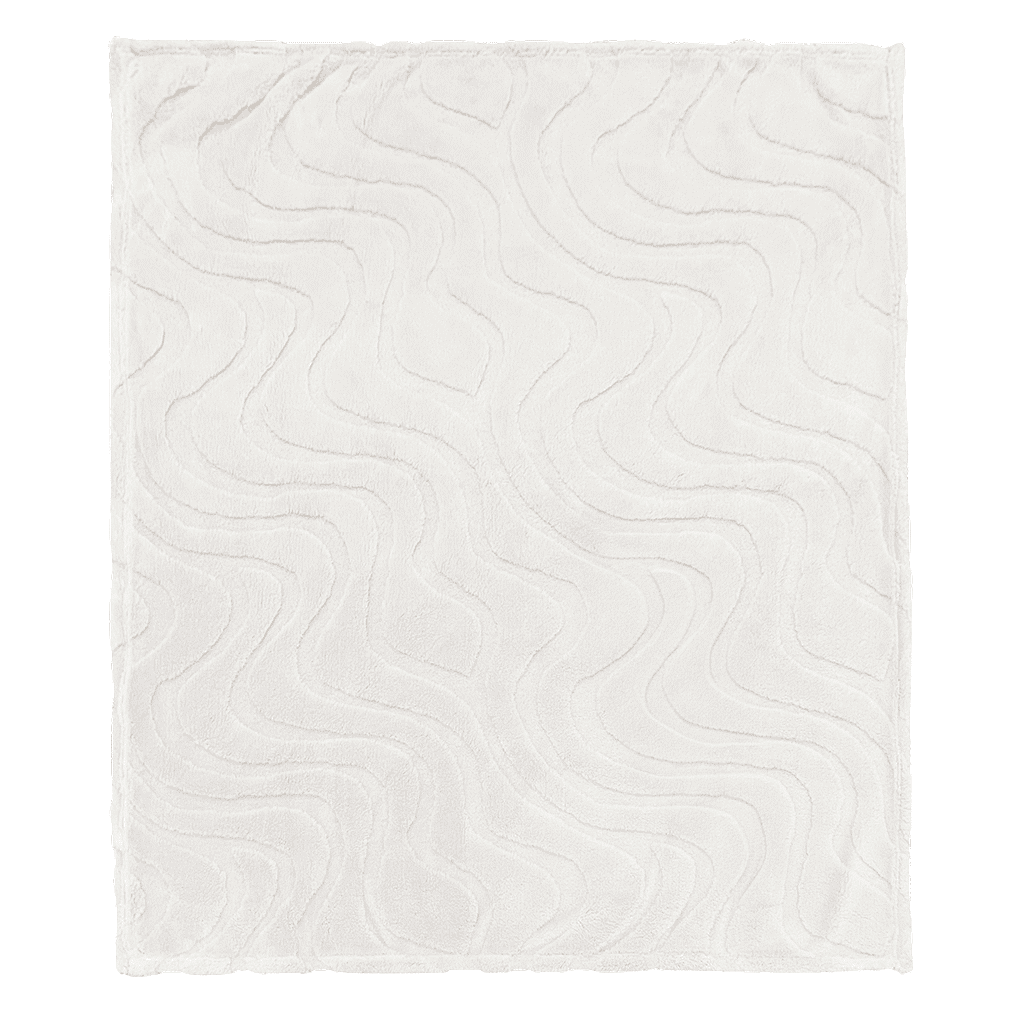 plaid josselin blanc