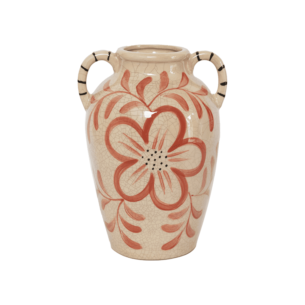 vase lucia orange