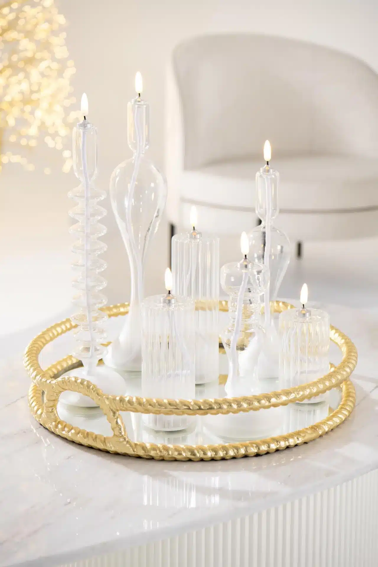 bougeoir en verre led antoinette mm 2