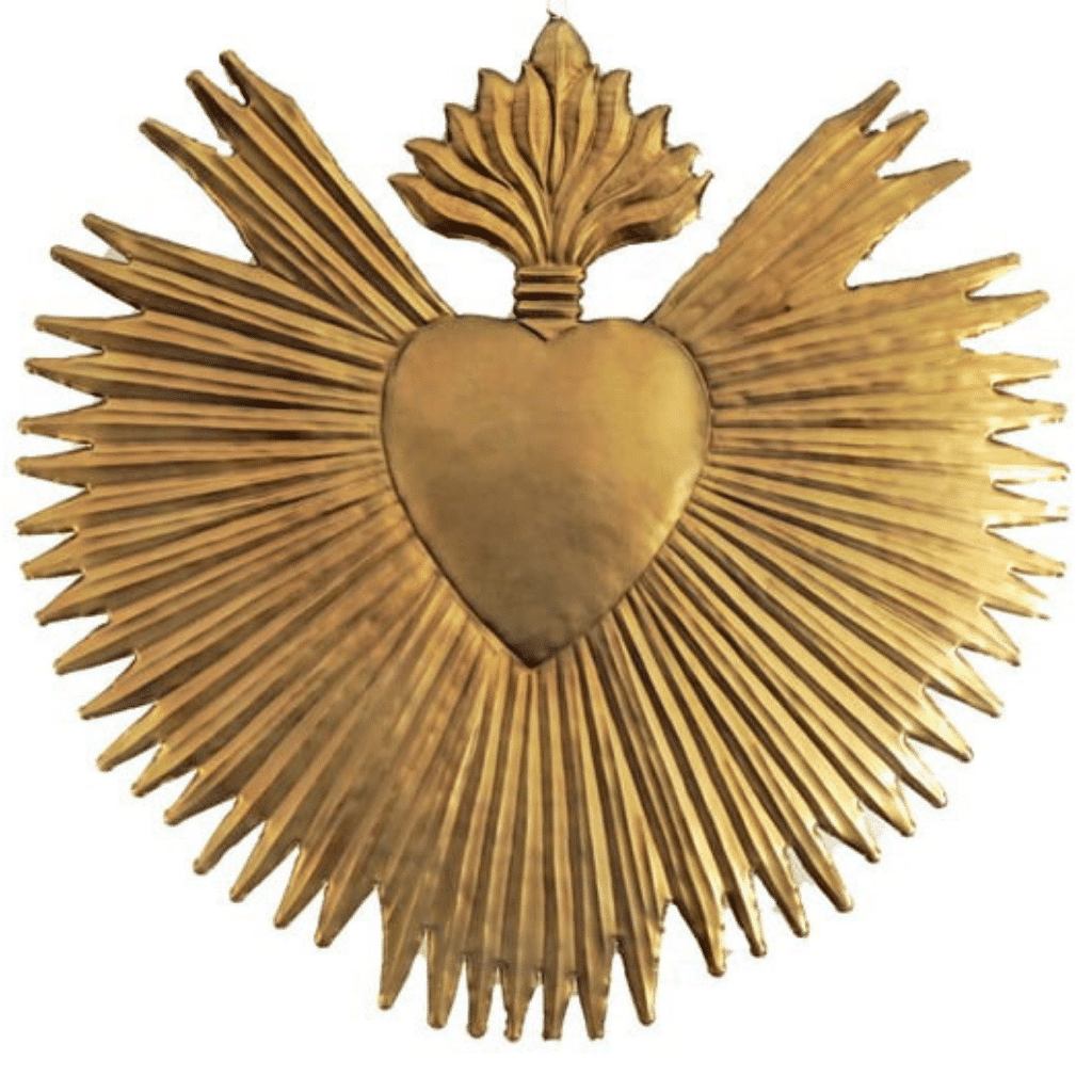 ex voto coeur rayonnant boncoeurs