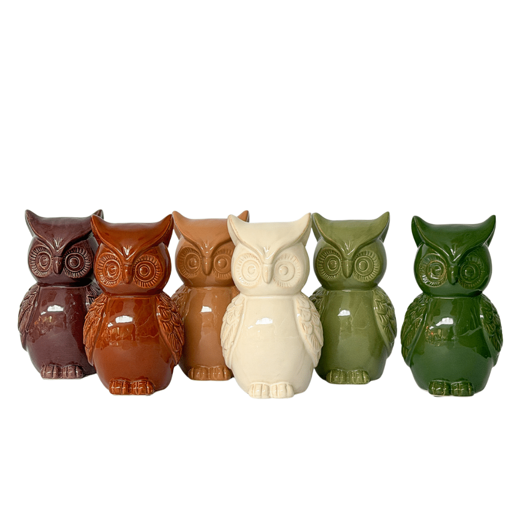 statuette hibou ivoire 1