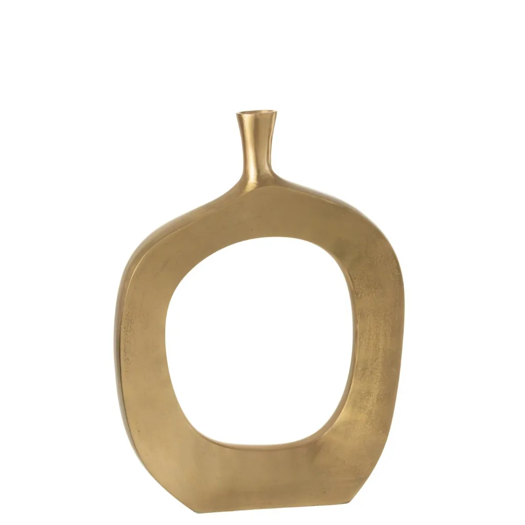 vase lina pm dore