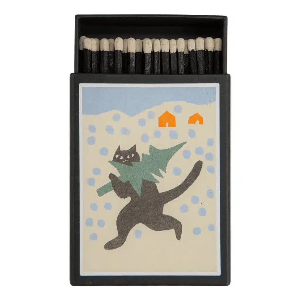 boite d allumettes le chat de noel archivist