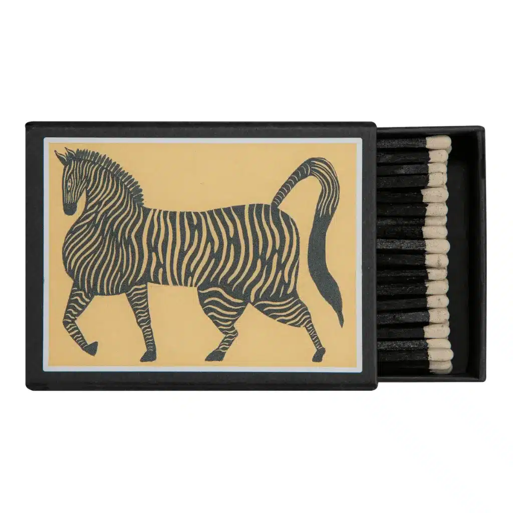 boite d allumettes zebra archivist