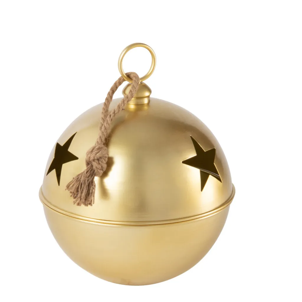 boule de noel etoile dore gm