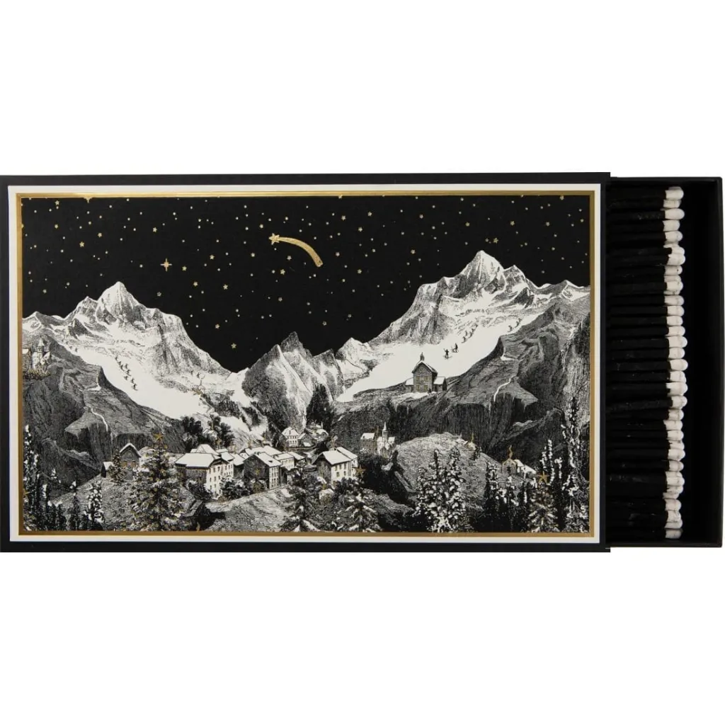 coffret geant d allumettes nuit etoilee archivist