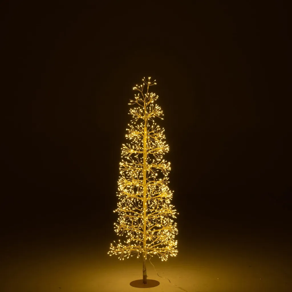 sapin led noir 120 cm 1